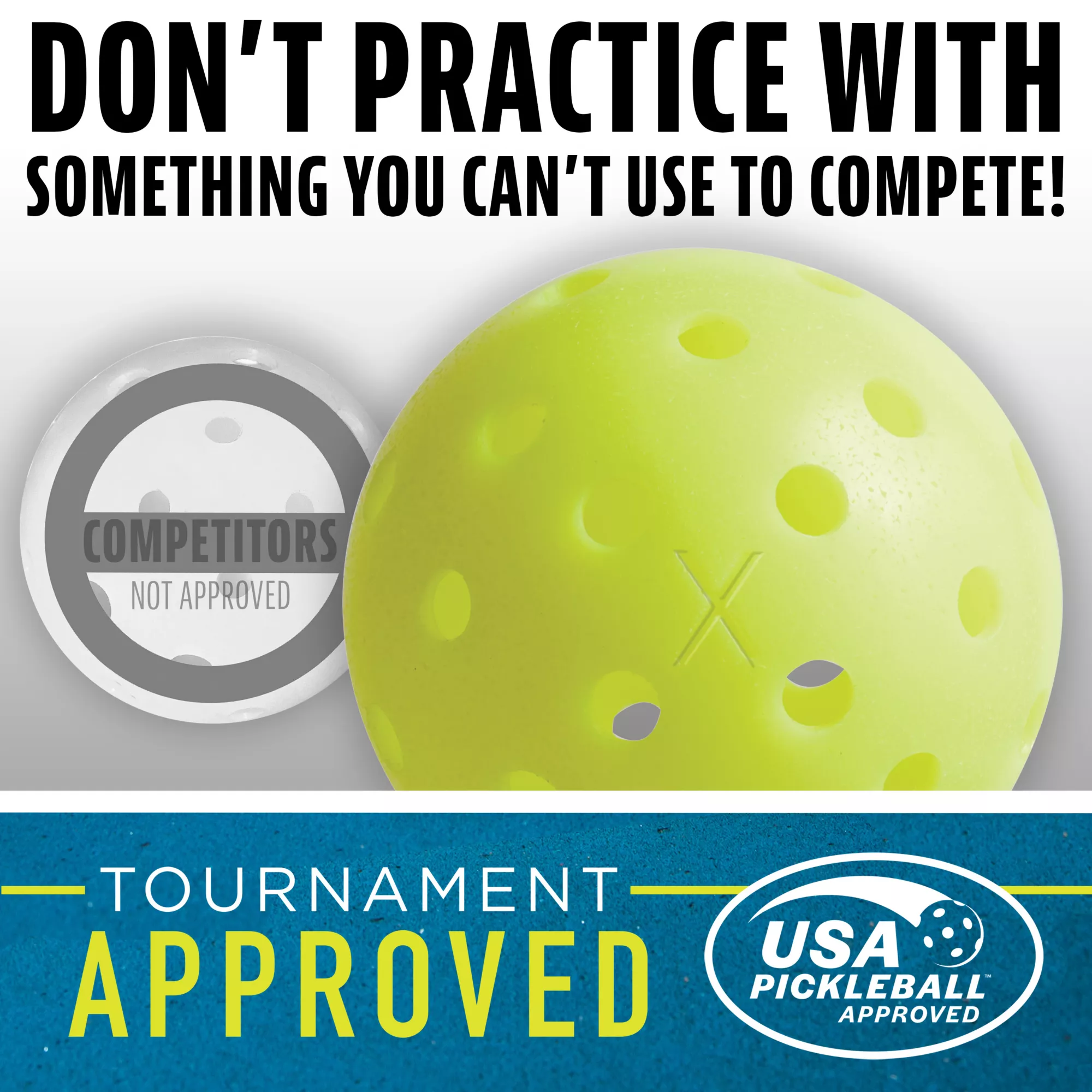 Franklin X-40 Performance Outdoor Pickleball Balls- 12 Pack 6 Franklin X-40 Performance Outdoor Pickleball Balls- 12 Pack - Image 4