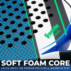 Franklin Aurora Padel Tennis Paddle -Ball Series Store 53977P BLUEGREEN DET alt3