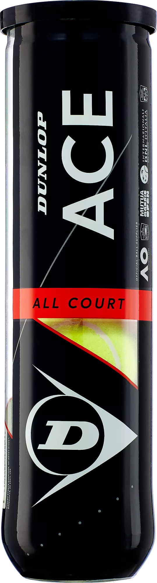 Dunlop Ace All Court 4-Ball Can 5 Dunlop Ace All Court 4-Ball Can - Image 3