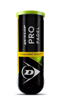 Dunlop Pro Padel Balls - 3 Count 7 Dunlop Pro Padel Balls - 3 Count -Ball Series Store 601384 Yellow DET alt1