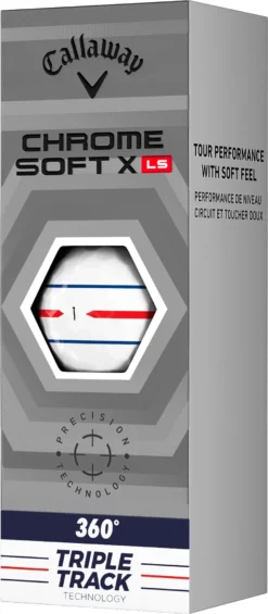 Callaway 2022 Chrome Soft X LS Triple Track 360 Golf Balls -Ball Series Store 64301591282 NOCOLOR SLV