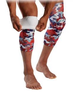 McDavid Hex Reversable Leg Sleeves -Ball Series Store 6446PR MD11231 WhiteUSACamo FRTBCK