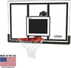 Lifetime 54” Backboard And Rim Combo -Ball Series Store 71526 NOCOLOR DET