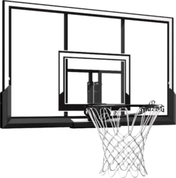 Spalding 52'' Acrylic Basketball Backboard & Rim Combo Hoop -Ball Series Store 791042 NOCOLOR FRTR