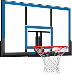 Spalding 48'' Shatterproof Polycarbonate Basketball Backboard & Rim Combo Hoop -Ball Series Store 791655 NOCOLOR FRTR