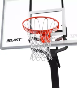 Spalding The Beast 60" Tempered Glass Portable Basketball Hoop -Ball Series Store 7B1560 NOCOLOR DET