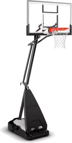 Spalding Ultimate Hybrid 54" Performance Acrylic Portable Basketball Hoop 12 Spalding Ultimate Hybrid 54" Performance Acrylic Portable Basketball Hoop -Ball Series Store 7U1564 NOCOLOR AR