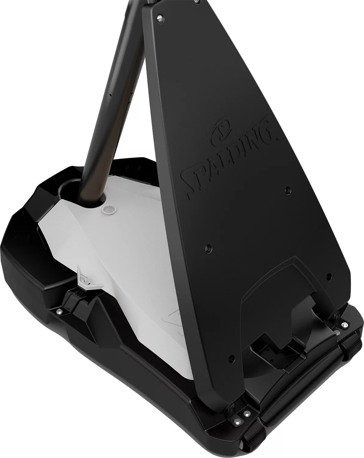 Spalding Ultimate Hybrid 54" Performance Acrylic Portable Basketball Hoop 5 Spalding Ultimate Hybrid 54" Performance Acrylic Portable Basketball Hoop - Image 3