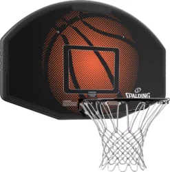 Spalding 44'' Eco-Composite Fan Basketball Backboard & Rim Combo Hoop -Ball Series Store 801044 NOCOLOR FRTR