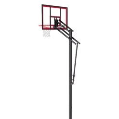 Spalding 44" Shatter-Proof Polycarbonate Pro Glide Lite In-Ground Basketball Hoop -Ball Series Store 881351 NOCOLOR BCK