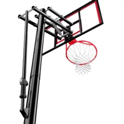 Spalding 44" Shatter-Proof Polycarbonate Pro Glide Lite In-Ground Basketball Hoop -Ball Series Store 881351 NOCOLOR DET