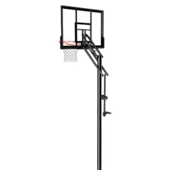 Spalding 50" Performance Acrylic Exactaheight In-Ground Basketball Hoop -Ball Series Store 881355 NOCOLOR BCK