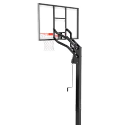 Spalding 60" Tempered Glass U-Turn In-Ground Basketball Hoop 11 Spalding 60" Tempered Glass U-Turn In-Ground Basketball Hoop -Ball Series Store 881461 NOCOLOR BCK