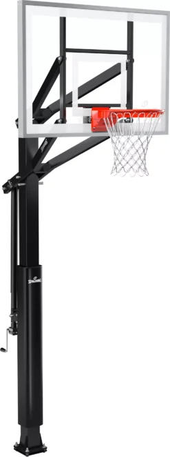 Spalding 54" Tempered Glass 888 Series In-Ground Basketball Hoop -Ball Series Store 888154 NOCOLOR FRTR