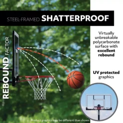Lifetime 52” MVP Portable Basketball Hoop 17 Lifetime 52” MVP Portable Basketball Hoop -Ball Series Store 90228 NOCOLOR DET