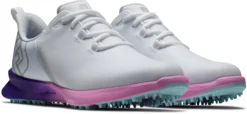 FootJoy Women's Fuel Sport Golf Shoes -Ball Series Store 90547FJ WhitePurplePink SET