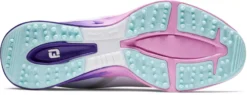 FootJoy Women's Fuel Sport Golf Shoes -Ball Series Store 90547FJ WhitePurplePink SOLE