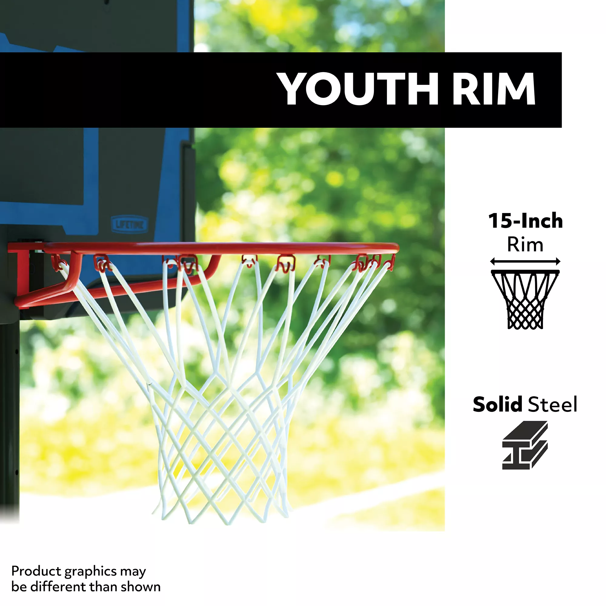 Lifetime 32'' Rookie Youth Portable Basketball System 6 Lifetime 32'' Rookie Youth Portable Basketball System - Image 4