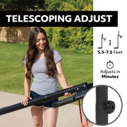 Lifetime 32'' Rookie Youth Portable Basketball System 16 Lifetime 32'' Rookie Youth Portable Basketball System -Ball Series Store 90824Z NOCOLOR DET alt2