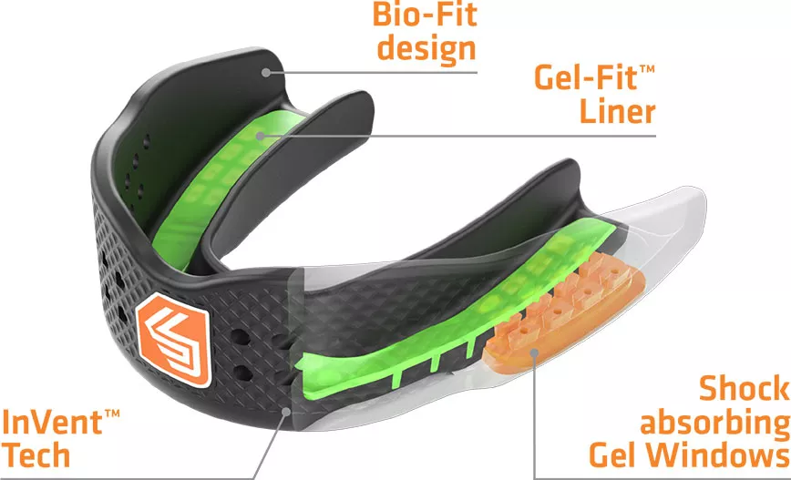 Shock Doctor Adult SuperFit Basketball Mouthguard 5 Shock Doctor Adult SuperFit Basketball Mouthguard - Image 3