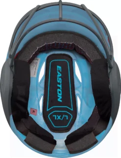 Easton Ghost Adult Matte Softball Batting Helmet -Ball Series Store A168550 CarolinaBlueCharcoal BTM