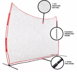 Rukket Sports 16' X 10' Multi-Sport Barrier Net -Ball Series Store BARR300 NOCOLOR DET alt1