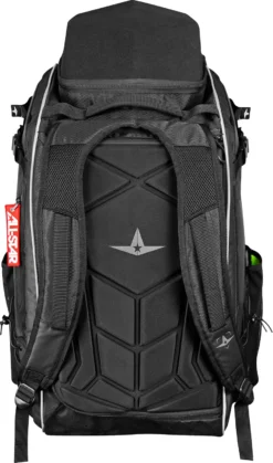 All-Star MVP Pro Series Dual Hybrid Catcher's Bat Pack -Ball Series Store BBCBP BBCPB Black BCK alt1