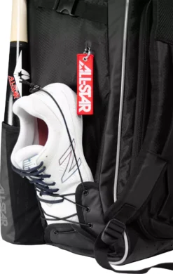 All-Star MVP Pro Series Dual Hybrid Catcher's Bat Pack -Ball Series Store BBCBP BBCPB Black DET