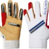 Warstic Youth Workman3 Batting Gloves -Ball Series Store BG W3 RWB Y RedWhiteBlue HAND
