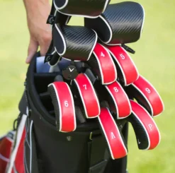 Callaway Deluxe Iron Headcovers (9-Piece Set) 6 Callaway Deluxe Iron Headcovers (9-Piece Set) -Ball Series Store C10733 NOCOLOR DET