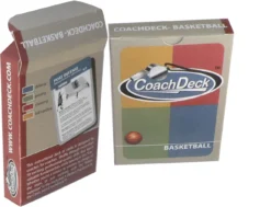 CoachDeck Instructional Basketball Drill Cards -Ball Series Store CDBASK NOCOLOR DET