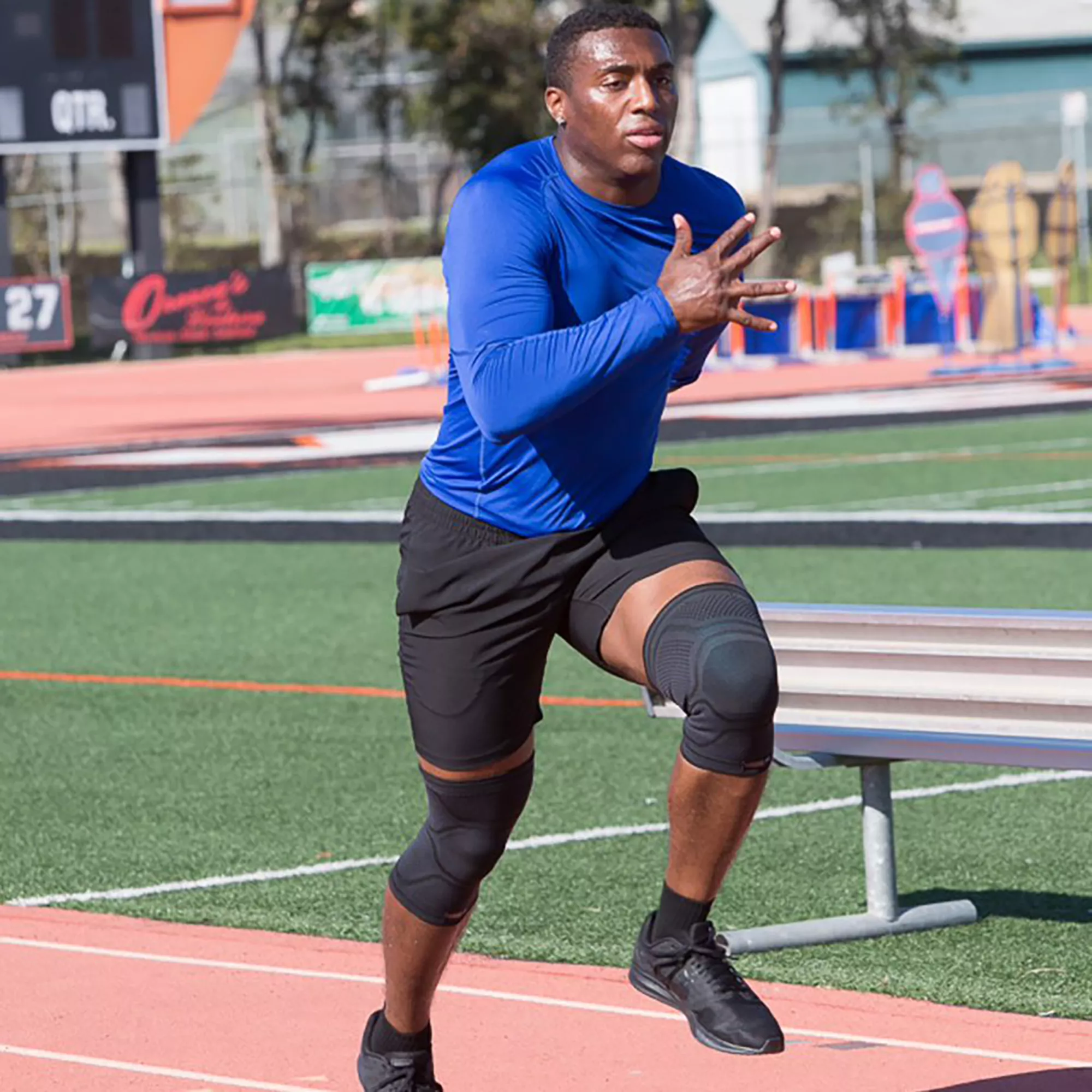 Copper Fit ICE Compression Knee Sleeve 5 Copper Fit ICE Compression Knee Sleeve - Image 3