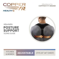 Copper Fit Posture Support 11 Copper Fit Posture Support -Ball Series Store CFPT1SZ4 Black DET alt1