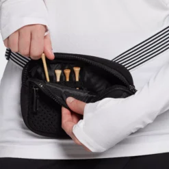 CALIA Women's Golf Waist Pack -Ball Series Store CGA15047 Black MODDET