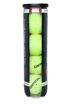 GAMMA All Court Tennis Balls - 4 Count -Ball Series Store CGB410 NOCOLOR BCK