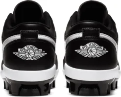 Nike Men's Jordan 1 Retro MCS Baseball Cleats -Ball Series Store CJ8524 001Z BlackWhite BCK