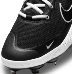 Nike Men's Alpha Huarache Elite 3 Metal Baseball Cleats -Ball Series Store CK0746 010 BlackBlack DET