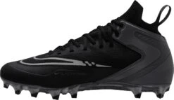 Nike Alpha Huarache 8 Elite Lacrosse Cleats 8 Nike Alpha Huarache 8 Elite Lacrosse Cleats -Ball Series Store CW4440 011 BlackGrey INS