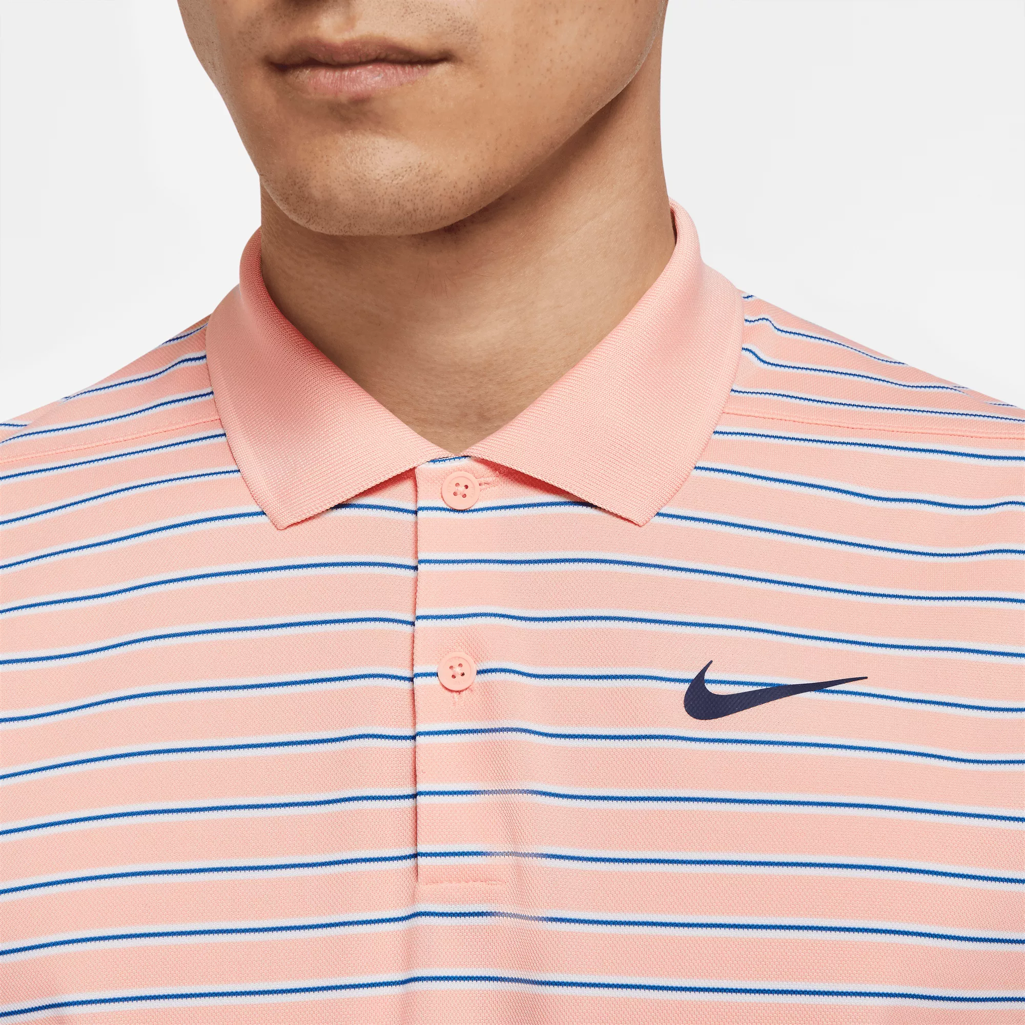 Nike Men's 2022 Dri-FIT Victory Striped Golf Polo 5 Nike Men's 2022 Dri-FIT Victory Striped Golf Polo - Image 3