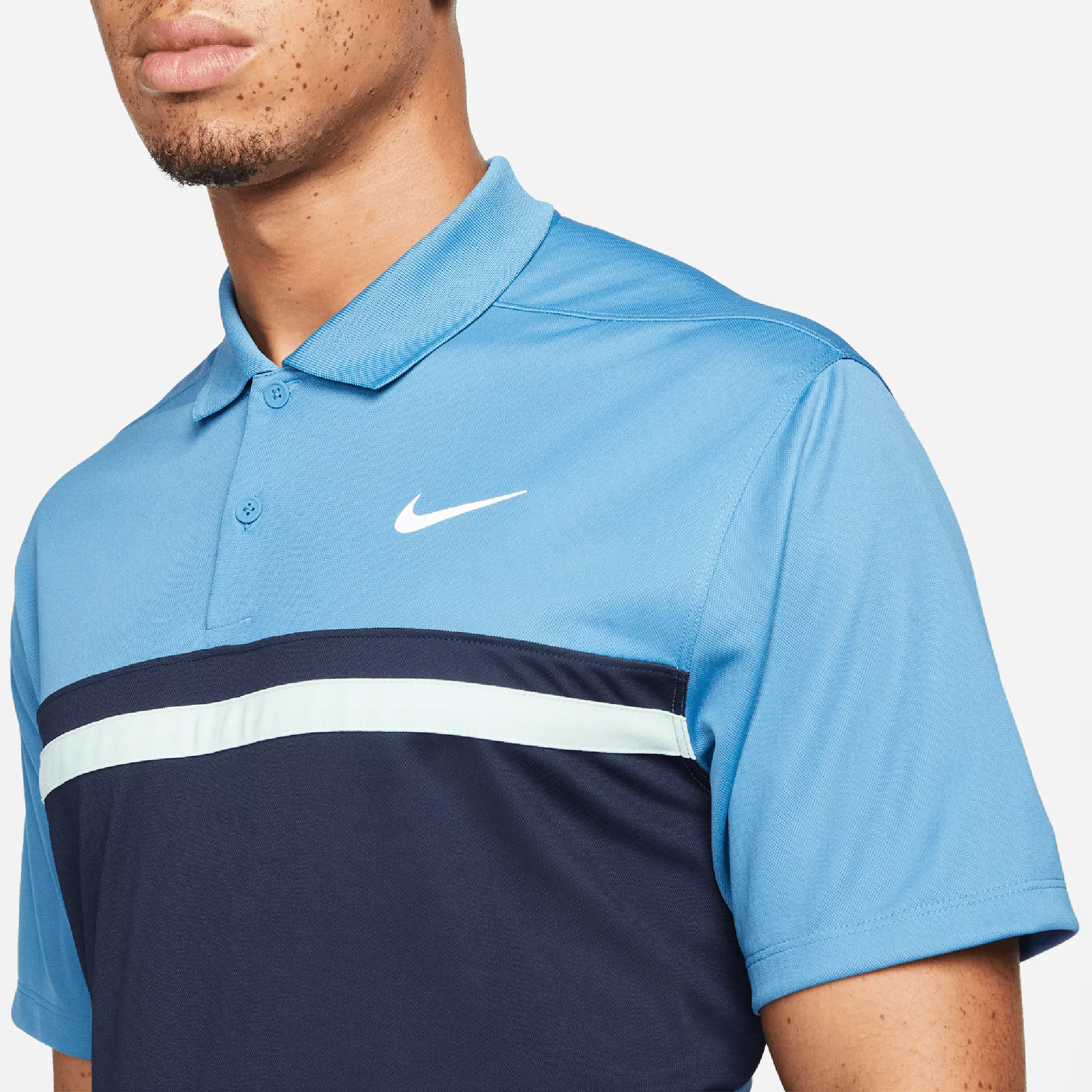Nike Men's Dri-FIT Victory Colorblock 2022 Golf Polo 6 Nike Men's Dri-FIT Victory Colorblock 2022 Golf Polo - Image 4