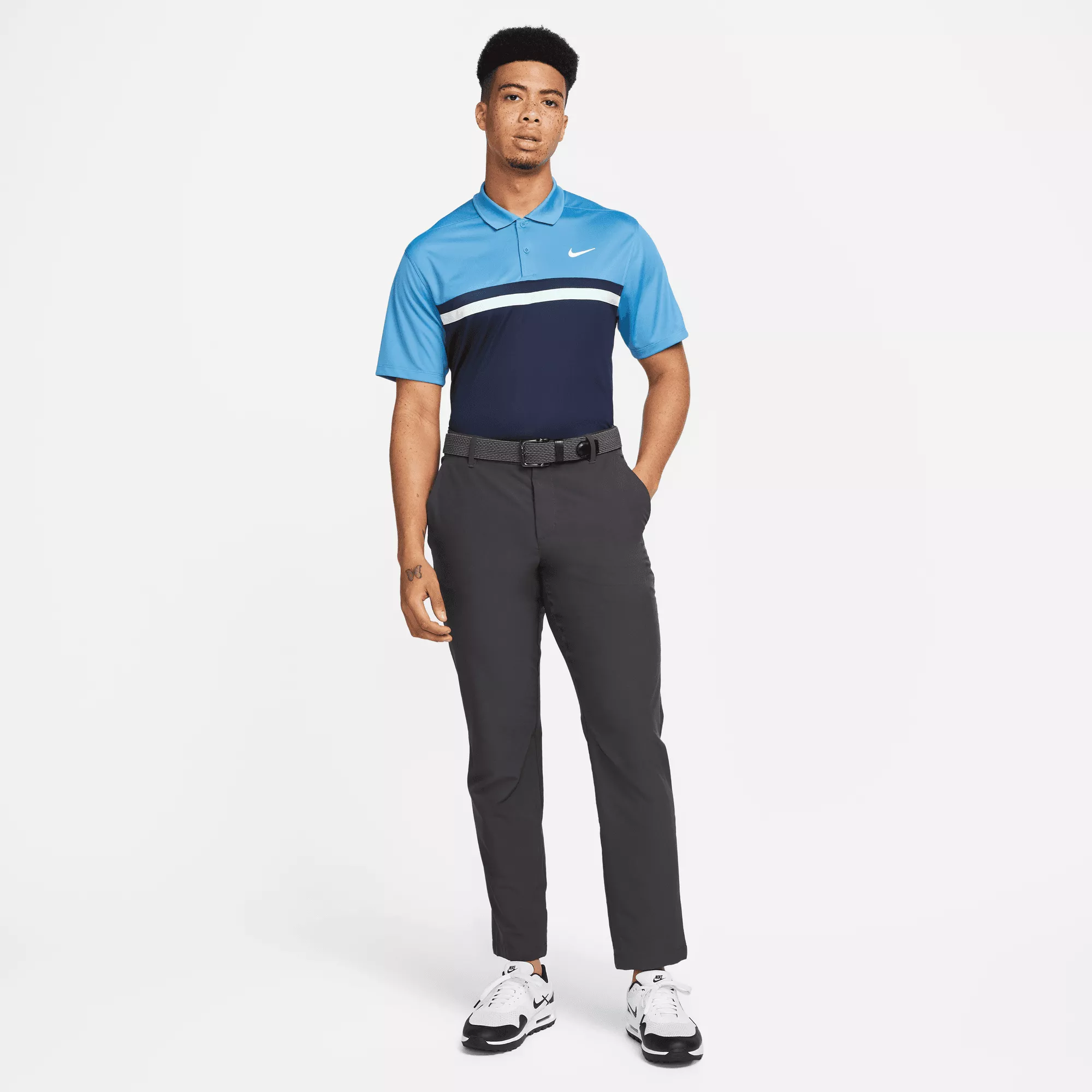 Nike Men's Dri-FIT Victory Colorblock 2022 Golf Polo 4 Nike Men's Dri-FIT Victory Colorblock 2022 Golf Polo - Image 2