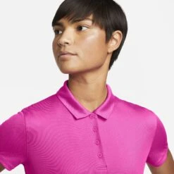 Nike Women's Dri-Fit Victory Golf Polo -Ball Series Store DH2309 621 ActivePink MODDET