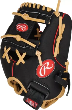 Rawlings 10.5'' Youth Highlight Series Glove 11 Rawlings 10.5'' Youth Highlight Series Glove -Ball Series Store DICH105IB 60 Black SDER