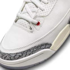 Air Jordan 3 Retro Kids' Preschool Basketball Shoes -Ball Series Store DM0966 100 WhiteBlackRed DET