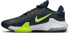 Nike Air Max Impact 4 Basketball Shoes -Ball Series Store DM1124006 DM1124006 BlackVoltNavySilver INS