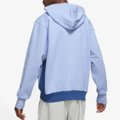 Nike Men's Dri-FIT Standard Issue Pullover Basketball Hoodie -Ball Series Store DQ5818 479 CobaltBliss MODBCK