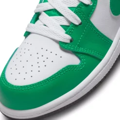 Jordan Kids' Preschool Air Jordan 1 Mid Basketball Shoes -Ball Series Store DQ8424 301 GreenBlackWhite DET