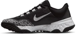 Nike Women's Alpha Huarache Elite 4 Turf Softball Shoes -Ball Series Store DV0496 010 BlackGrey INS
