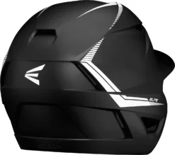 Easton Junior Elite Max Baseball Batting Helmet W/ Adjustable Jaw Guard 10 Easton Junior Elite Max Baseball Batting Helmet W/ Adjustable Jaw Guard -Ball Series Store ELITEMAXADJ ML E00684559 BlackWhite BCK