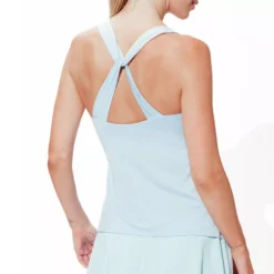 EleVen By Venus Williams Women's Charm Tennis Tank Top 8 EleVen By Venus Williams Women's Charm Tennis Tank Top -Ball Series Store EVT UG TA709B CrystalBlue MODBCK